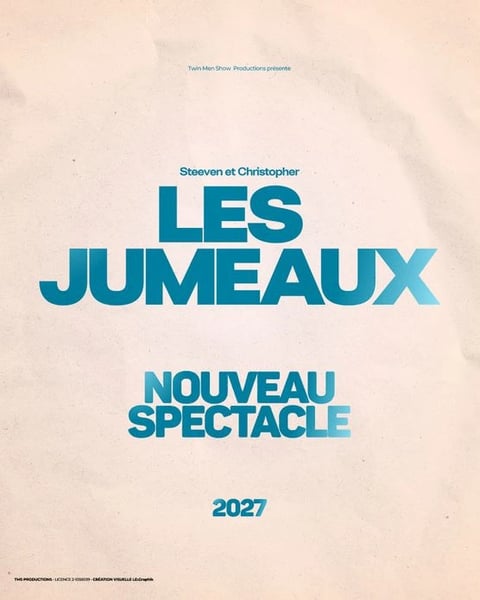 Les Jumeaux, nouveau spectacle