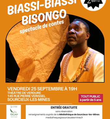 Robbas Biassi Biassi Bisongo - spectacle de contes tout public