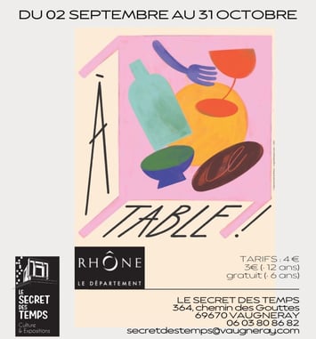 À table !, œuvres d'art culinaire