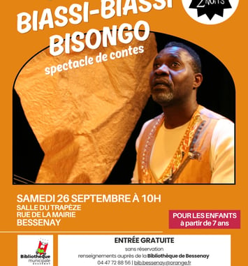 Robbas Biassi Biassi Bisongo - spectacle de contes pour enfants