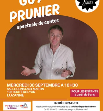 Guy Prunier - spectacle de contes pour enfants