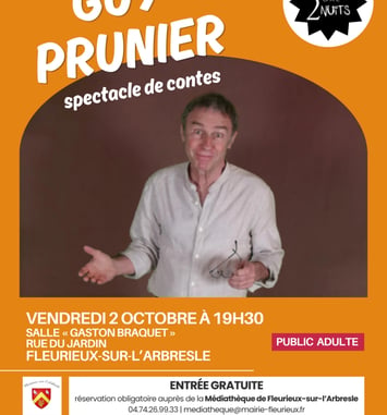 Guy Prunier - spectacle de contes pour adultes