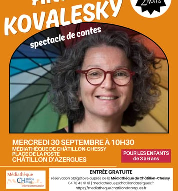 Anne Kovalesky - spectacle de contes pour enfants
