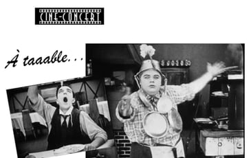 À Taaable... avec Buster Keaton et Fatty !