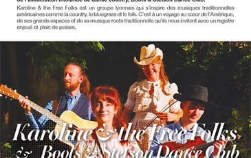 Soirée country avec Karoline & the Free Folks