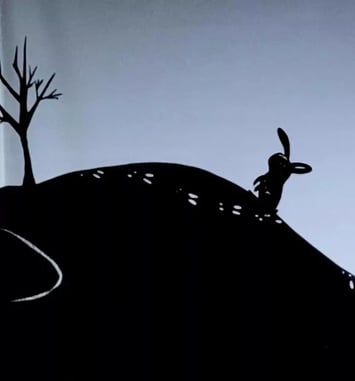 Le Lapin et le Ruisseau
