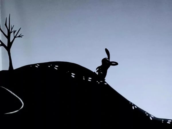 Le Lapin et le Ruisseau