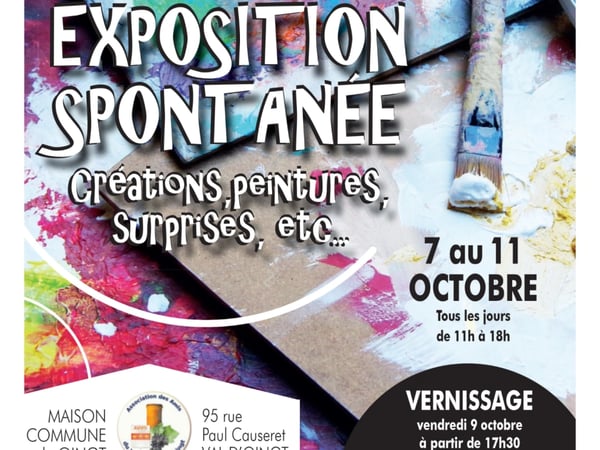exposition spontanée de Sandrine Vadrot
