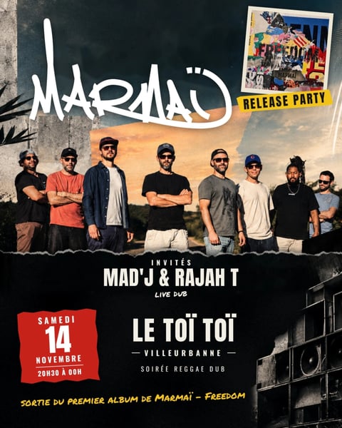 Marmaï + Mad’J & Rajah T + Matthy D (Freedom)