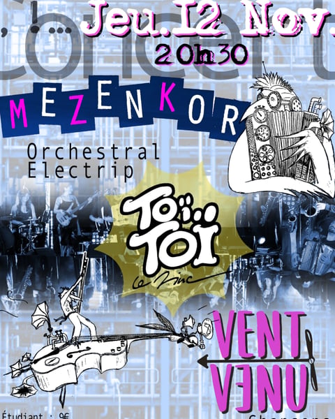Concert // Le Vent Venu + Mezenkor