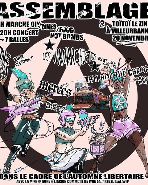 Merces + Tati and the chronicle + Les Nanarchistes + Pondérale (Assemblage)
