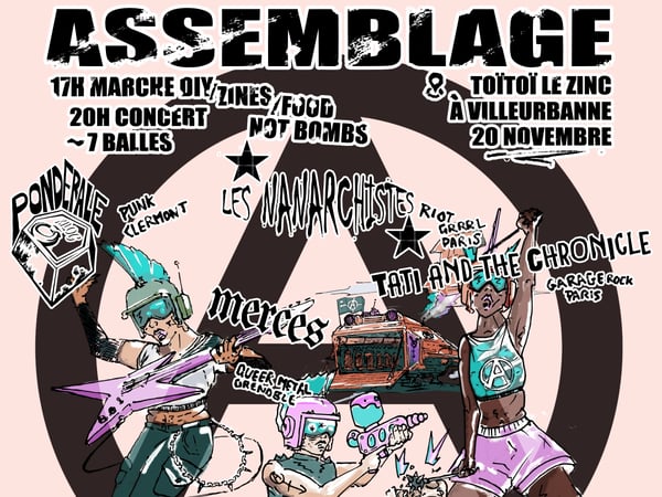Merces + Tati and the chronicle + Les Nanarchistes + Pondérale (Assemblage)