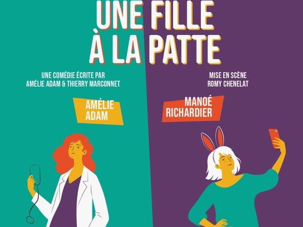 Une fille à la patte