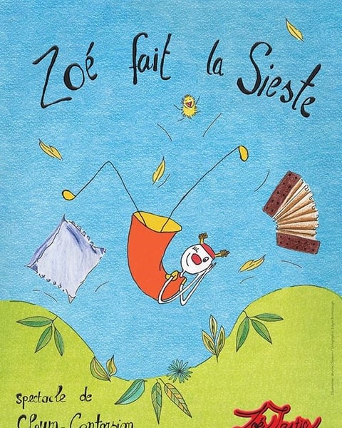 Zoé fait la sieste