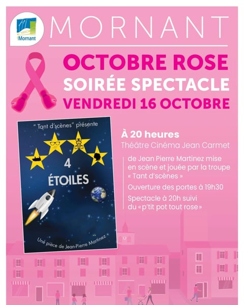 Soirée spectacle : Octobre rose