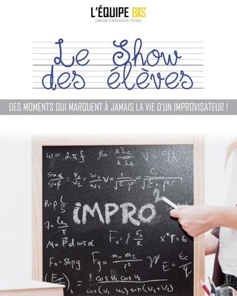 Le show des élèves