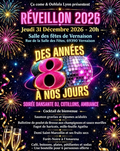 Soirée du Réveillon : Des années 80 à nos jours