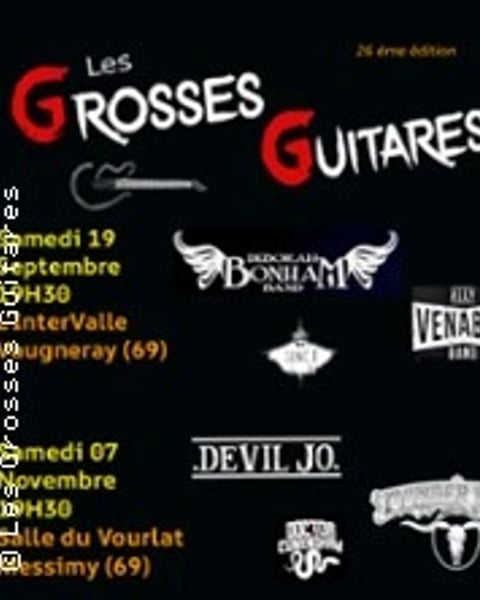 Festival Les Grosses Guitares 2026, Acte 2