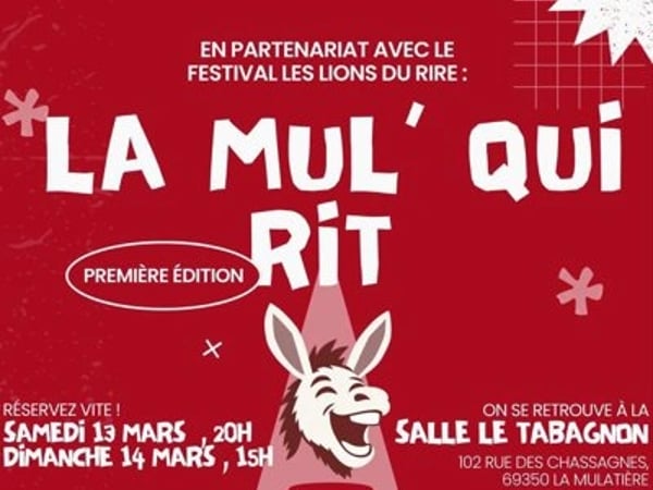 Festival humour La Mul' Qui Rit