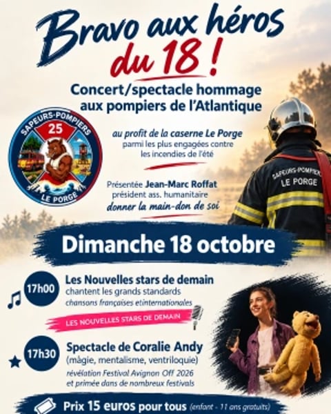 Soirée Bravo aux Héros du 18