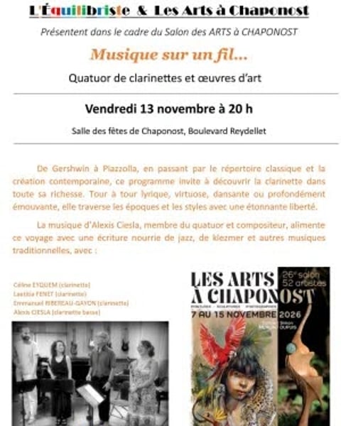 Concert Musique sur un fil