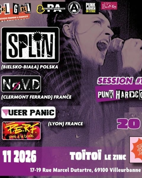 Rebel Girl Session #10 Punk Hardcore