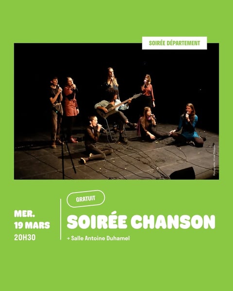 Soirée publique chanson