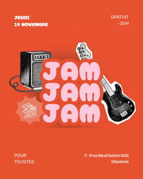 Jam sauvage // La jam de Toï Toï