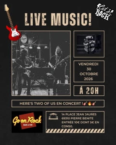Duo rock au Go On Rock