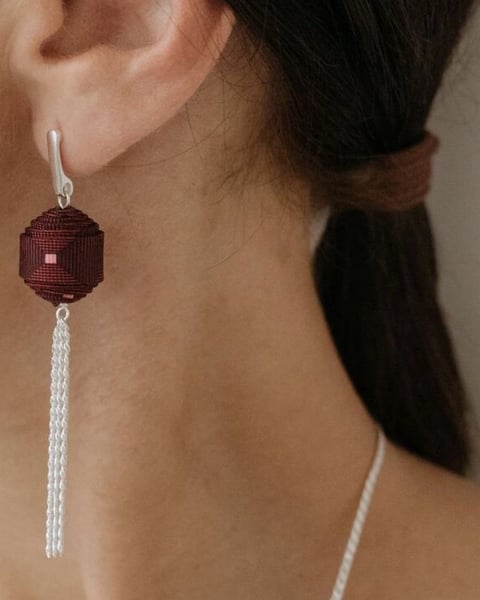 Géraldine Venet Bijoux de soie