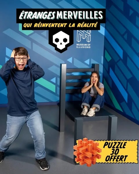 Etranges Merveilles au Musée de l'Illusion